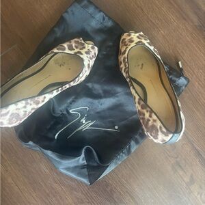 Giuseppe Zanotti Leopard Print Heels